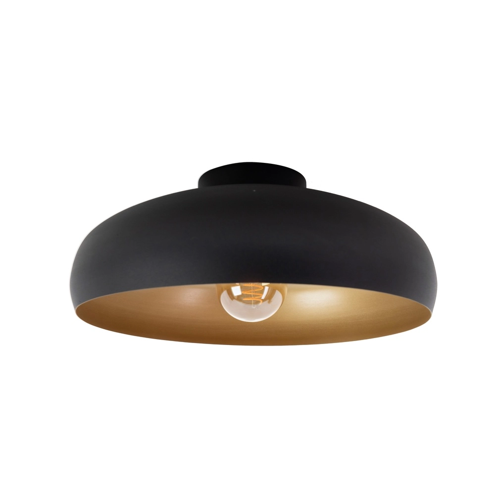 Schwarze Deckenlampe Mogano Ø 40cm - 1x E27 Eglo 9002759318499