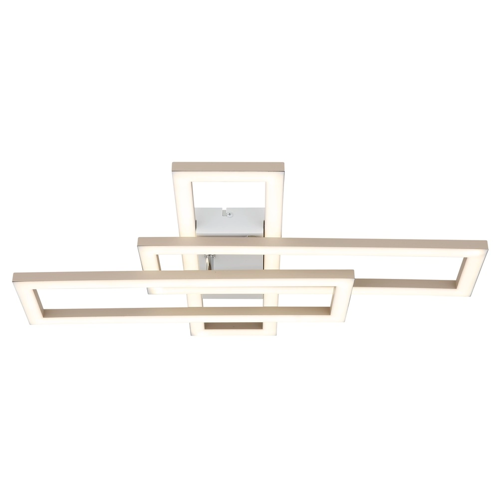 Moderne Deckenleuchte Wilton sandbraun 40cm Globo 9007371575800