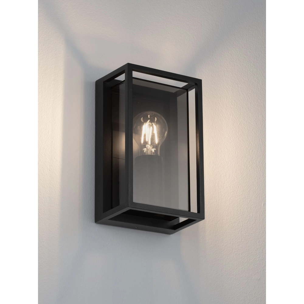 Schwarze Wandlampe Bonn Für den Außenbereich Lyora 5212017496591