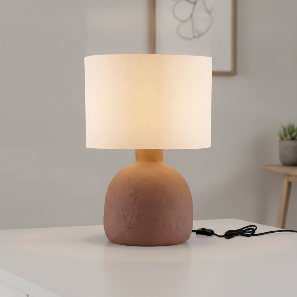 Tischlampe Separe Taupe