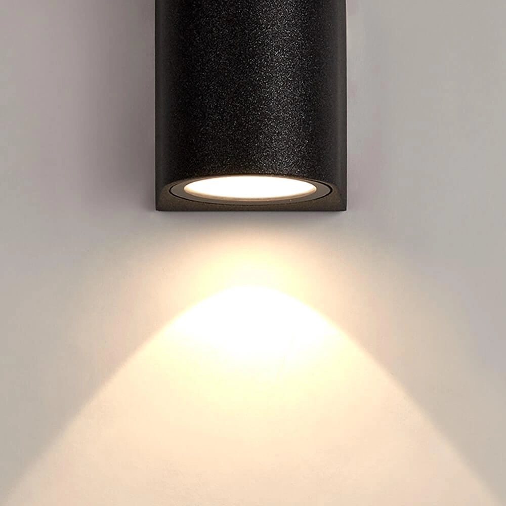 Wandlampe Waldorf 1 Schwarz Lyora