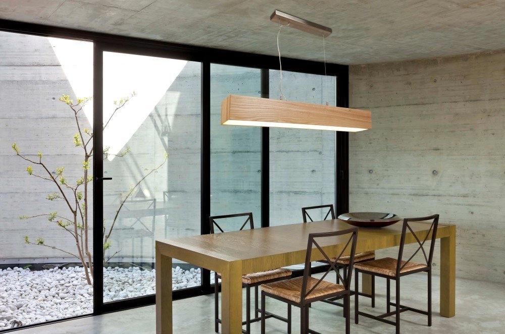 Hängelampe aus Holz Ash Searchlight 5053423119526