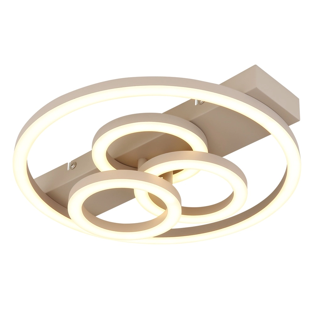 Einzigartige Deckenlampe Darryl Sandbraun Globo 9007371593217