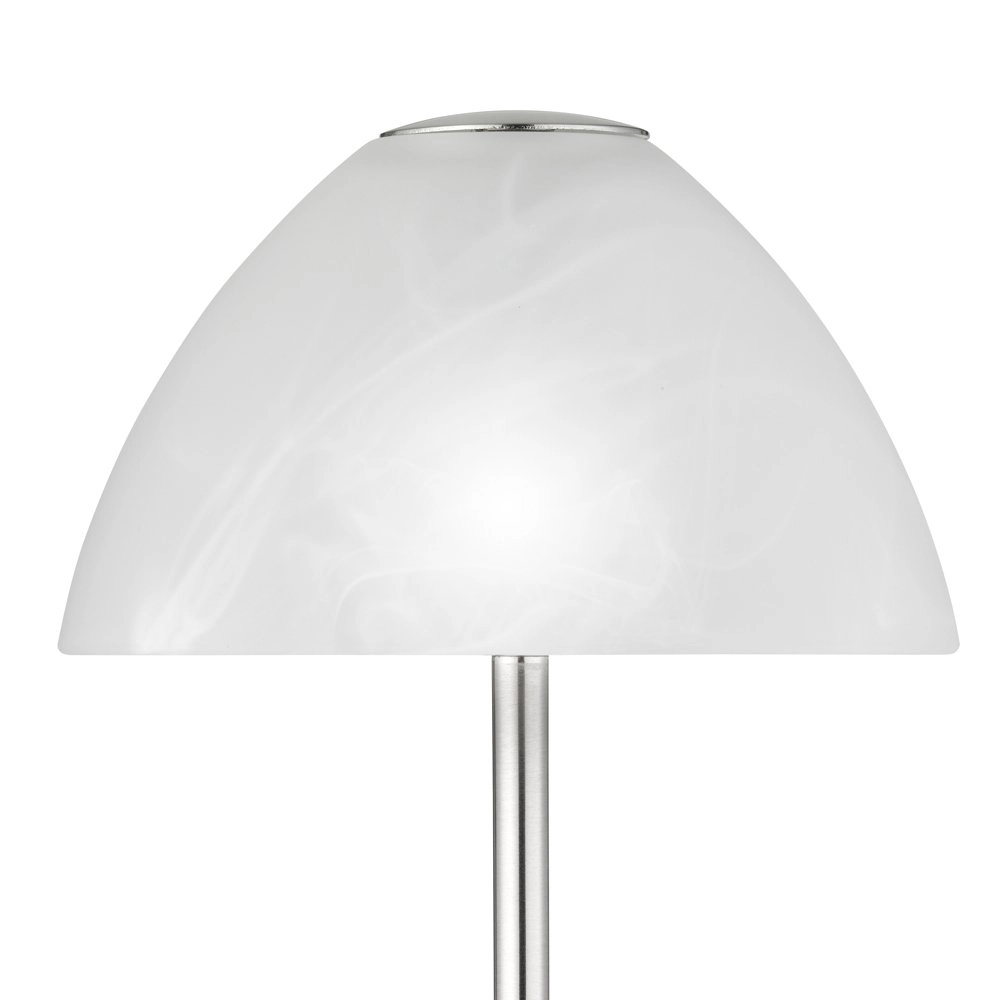 LED Tischlampe Queen 24 cm metallic-grau Trio 4017807369533