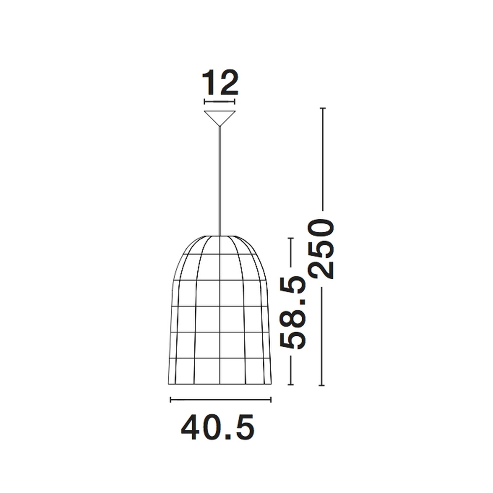 Pendelleuchte Aurora weiß Ø 40,5cm Lyora 5212017416568