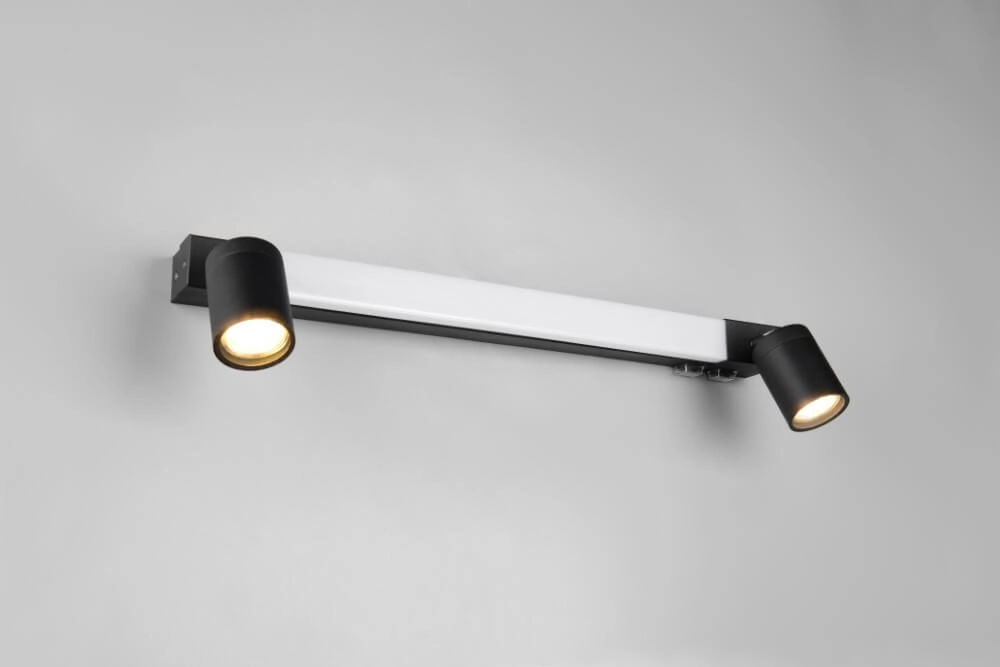 Spiegellampe Enrico 60cm - schwarz Trio 4017807615630