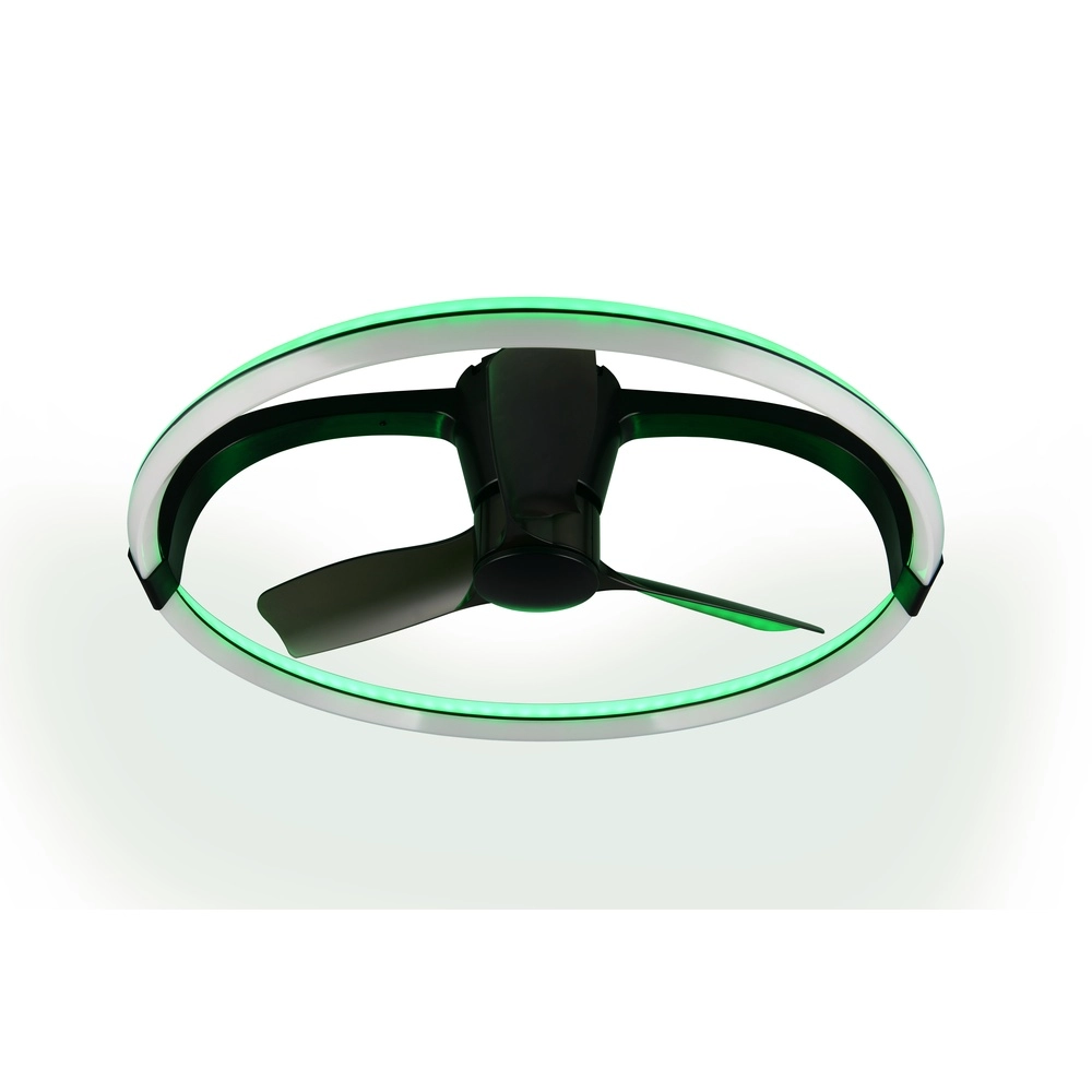Smarthome-Lüfter Stockholm schwarze Ø 73,5 Tuya Trio 4017807693133