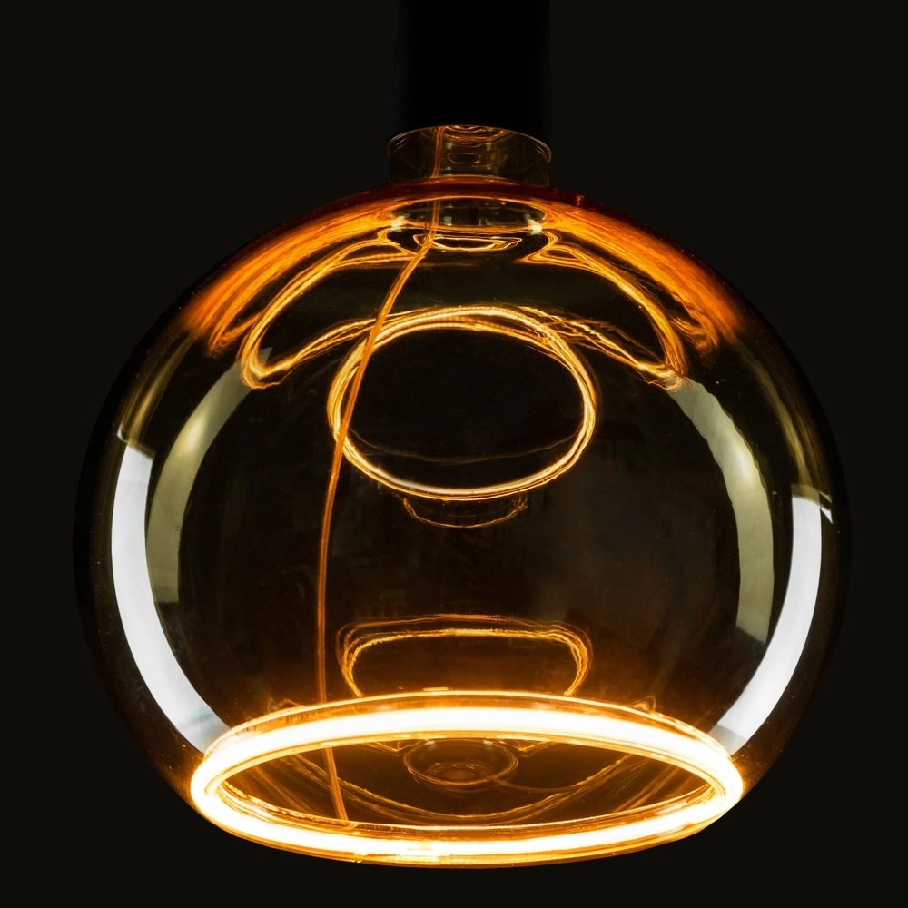 Entwurfslichtquelle Floating Gold - 4,5W - E27 - 300lm - 2200K - Ø 20 x 23cm