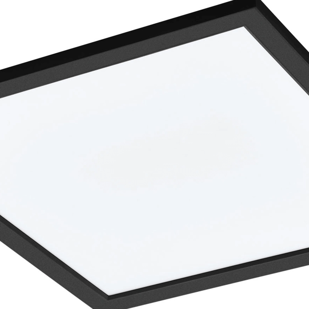 Deckenlampe Zigbee Salobrena-Z 45x45cm schwarz Eglo 9008606221875