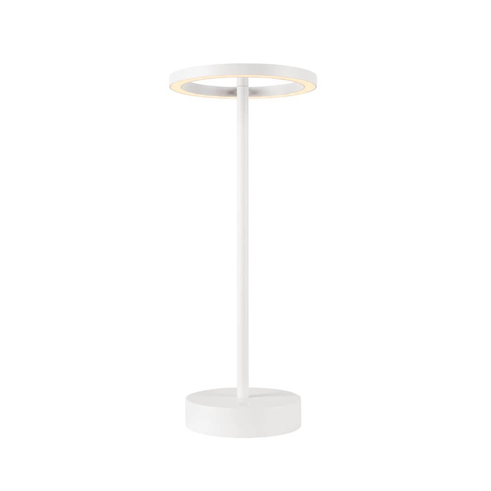 Tischlampe für den Außenbereich Vinolina One weiß - wiederaufladbar SLV 4024163276320