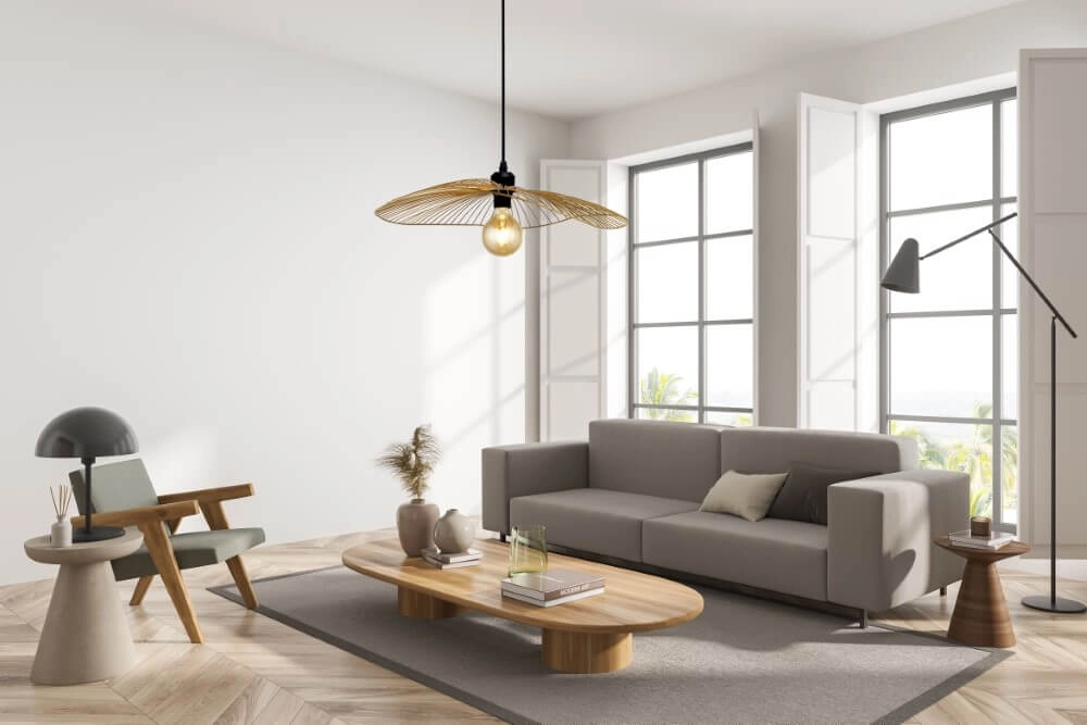 Hängelampe Wave schwarzes Design Searchlight 5053423250410
