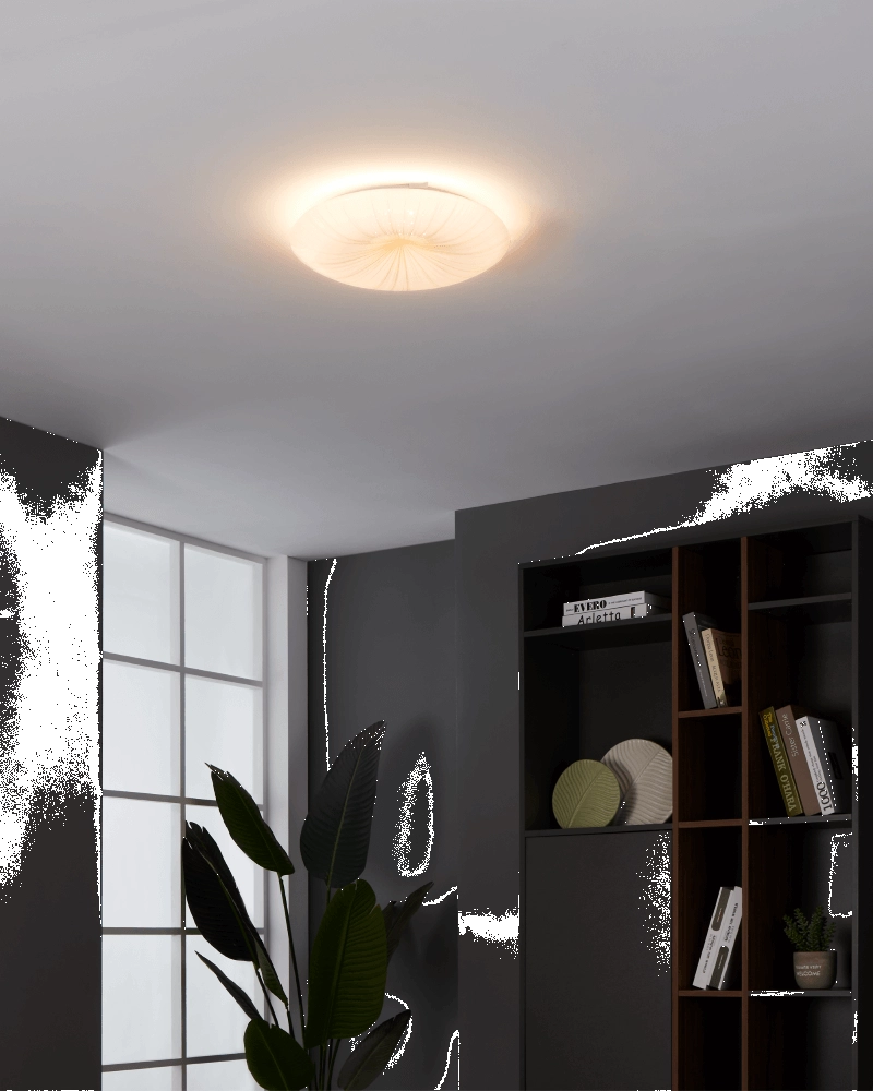 Deckenleuchte mit LED Nieves 1 Ø 31cm Eglo 9008606239634
