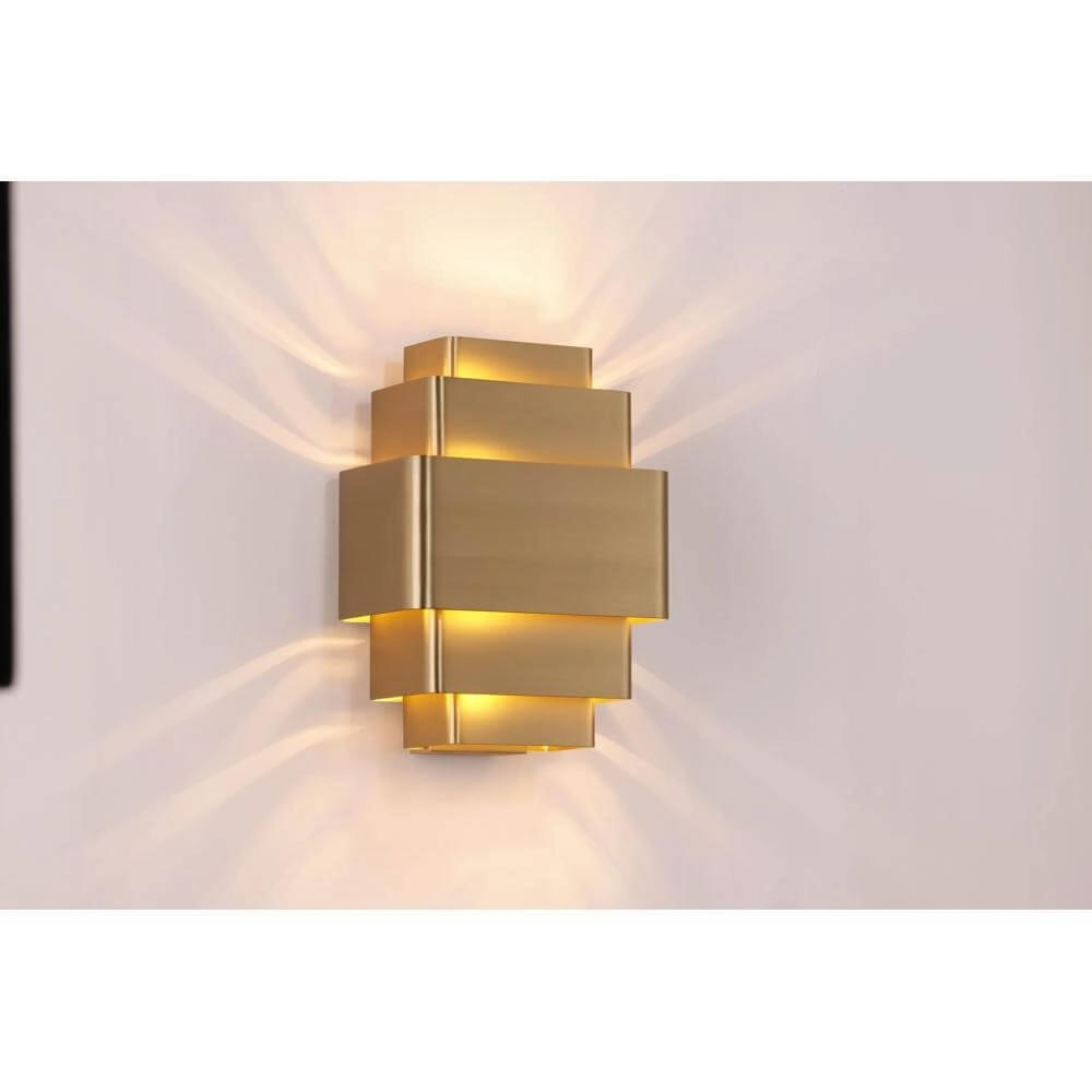 Design-Wandleuchte Layers Bronze Artdelight 8720701101494