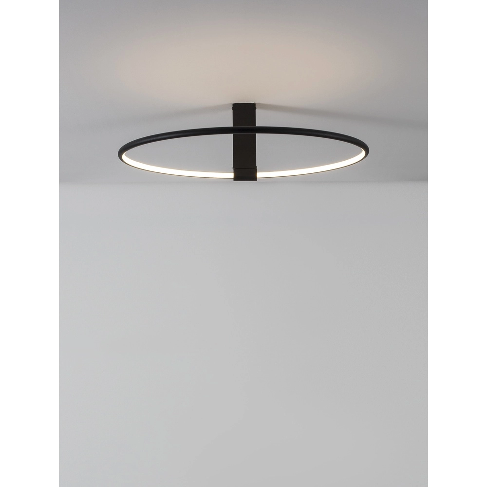 Design-Deckenleuchte Garve schwarz Ø 60cm