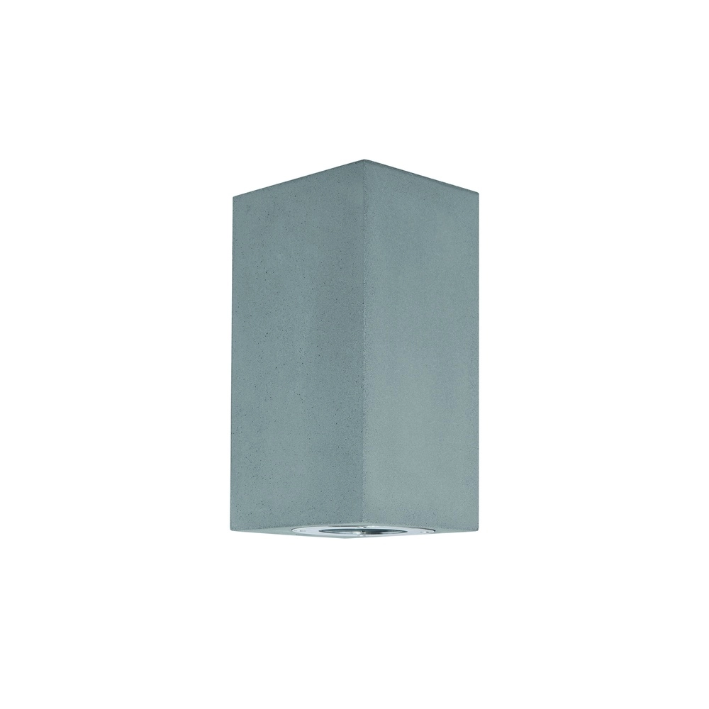 Quadratischer Strahler Fuento Beton grau 18cm Lyora 5212017426895