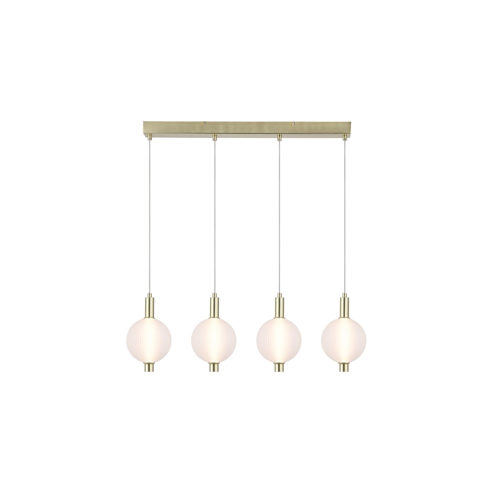 Design-Pendelleuchte Luminique 4-flammig