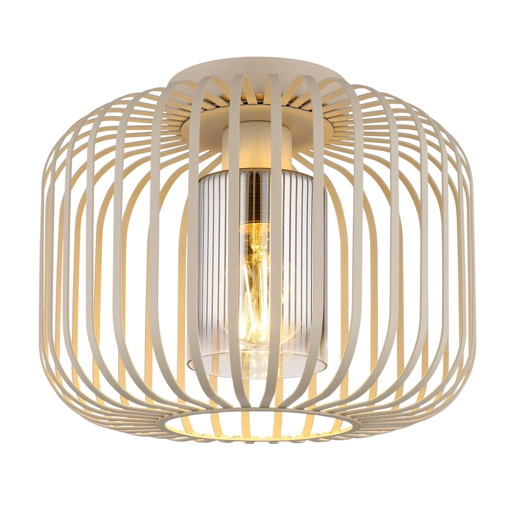 Deckenlampe Alfred sandbraun