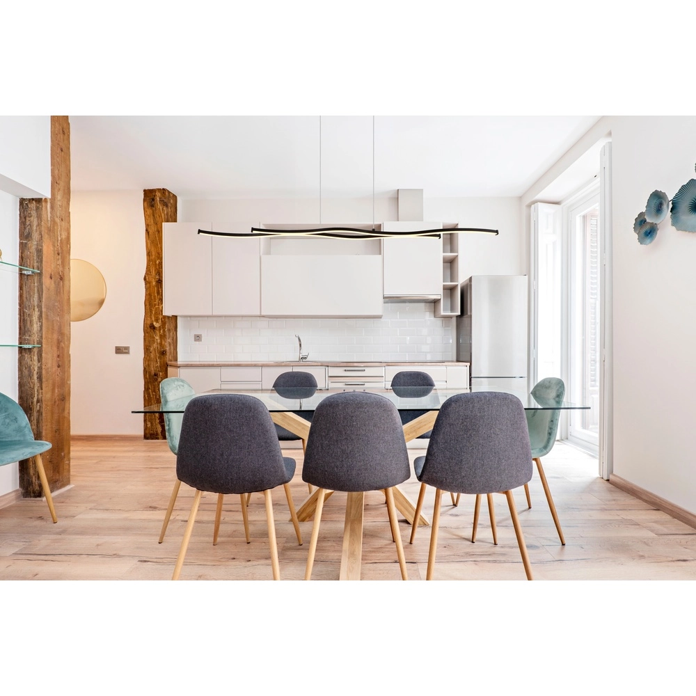 Moderne Pendellampe Boyd Schwarz Globo 9007371475117