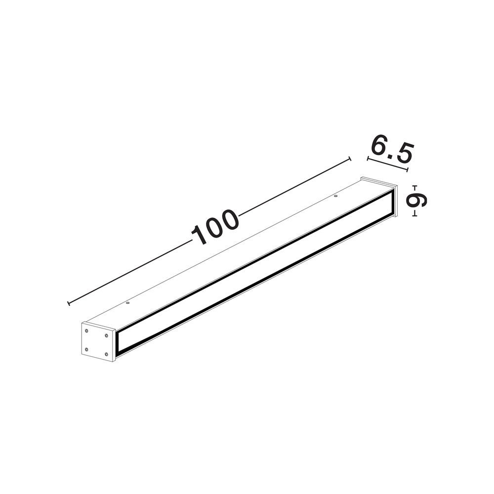 Wandleuchte Nova Ausführung 100cm Lyora 5212017470560