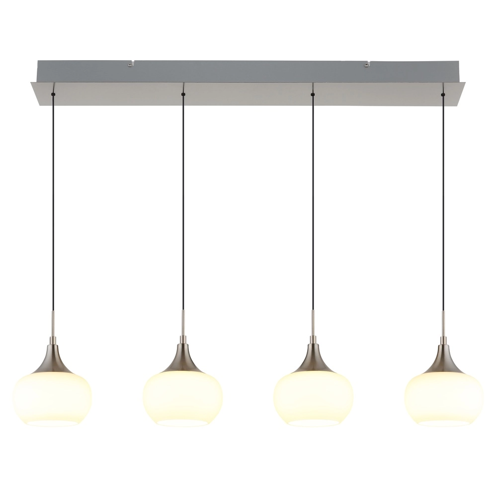 Design-Pendellampe Lui 4-Light-Nickel Globo 9007371592593