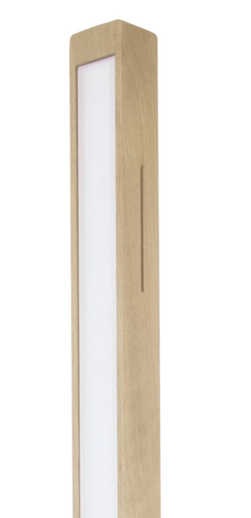 Stehlampe aus Holz Leonora 161 cm - Eiche natur HerzBlut 4021273026395