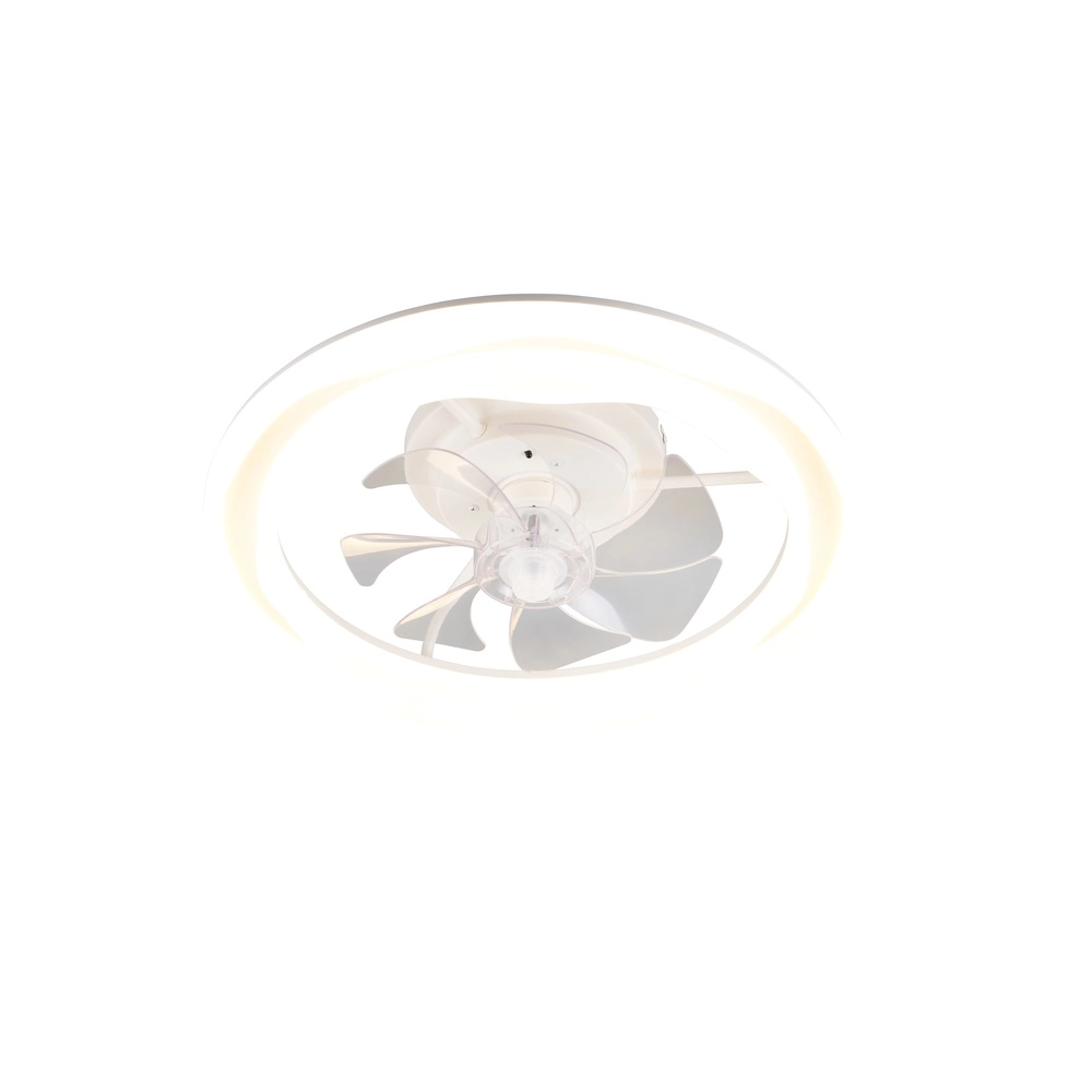 Weißer Fächer Skaulo Entwurf Ø 50cm Trio 4017807698831