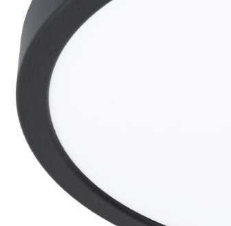 Schwarze Deckenleuchte Fueva 5 Eglo 9002759992644