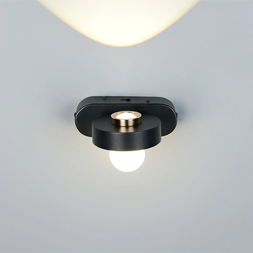 Wandlampe Arpino Schwarz 15 cm Trio 4017807683639