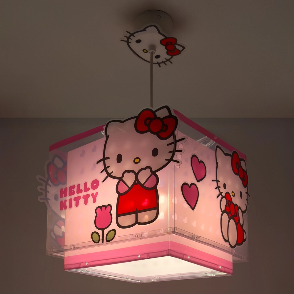 Pendelleuchte Hello Kitty rosa Dalber 8420406732626