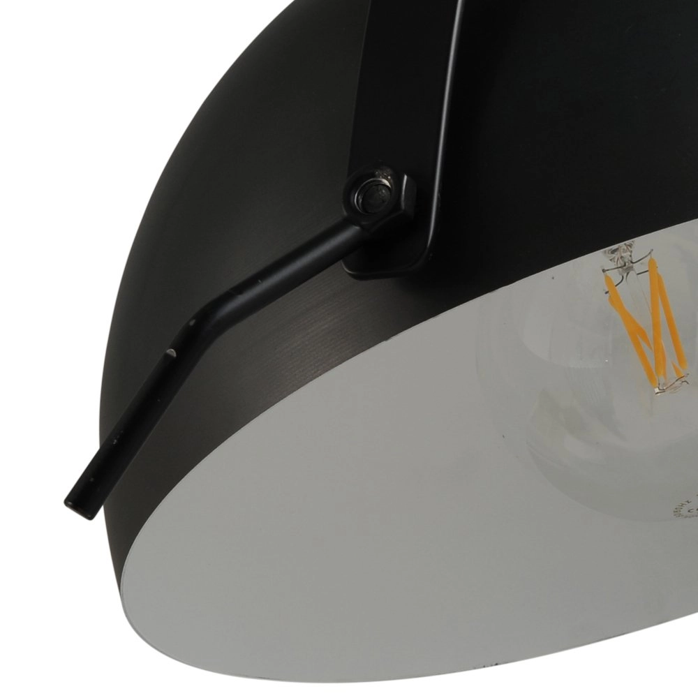 Deckenleuchte Larino 30 schwarz mit weiß Masterlight 8718121236360