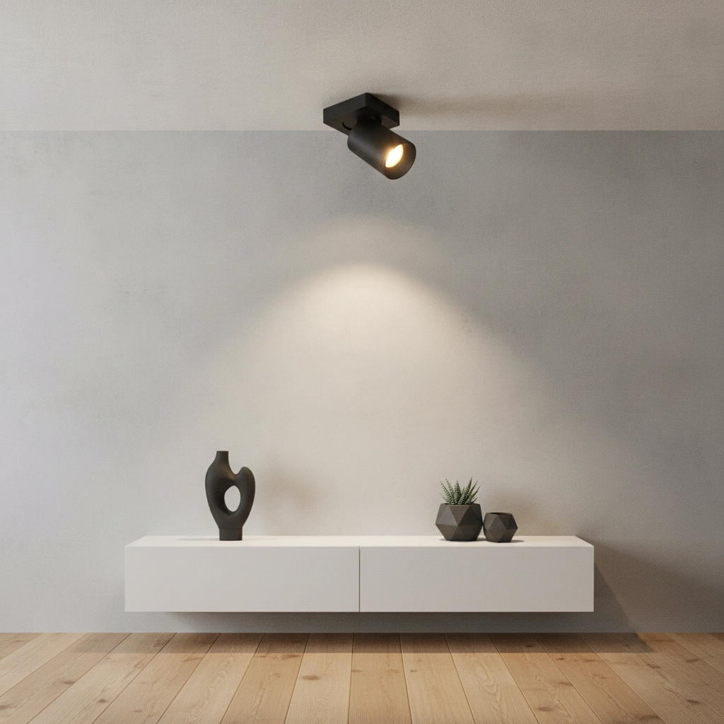 Deckenlampe Mega 1-flammig schwarz