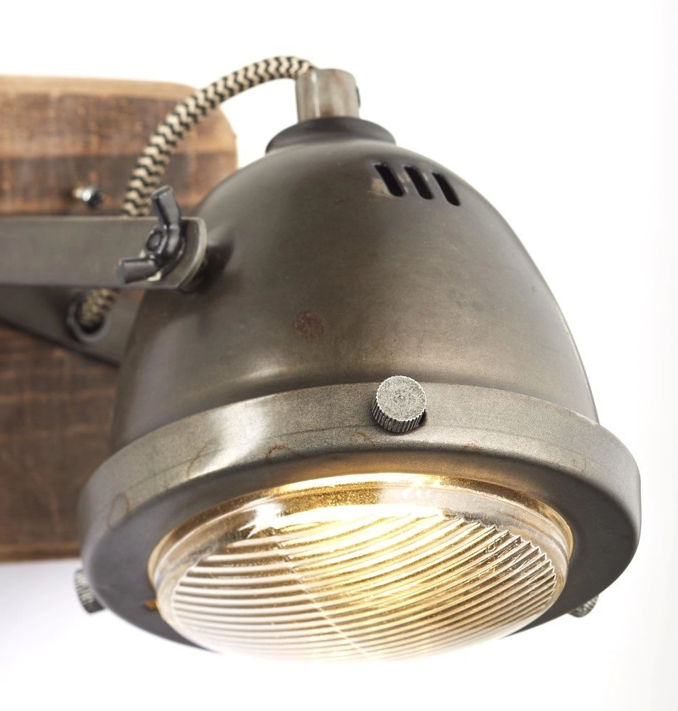 Wandlampe Carmen Wood Brilliant 4004353310638