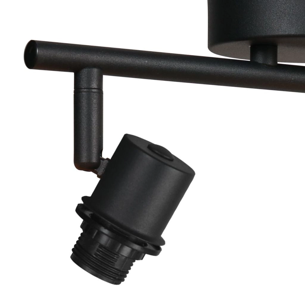 Deckenlampe 2-Leuchten Sumba mit Bambusschirmen Ø12 cm Steinhauer 8712746182828