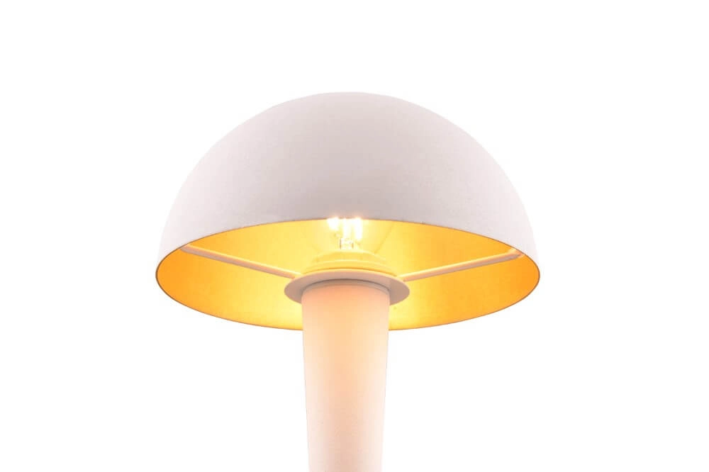 Weiße Tischlampe Canaria Design Trio 4017807574944