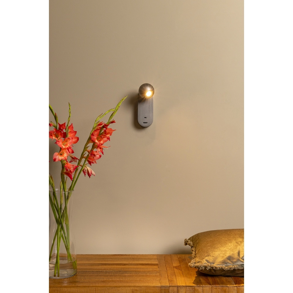 Wandlampenbirne Montana Design Grey Premium by Lucide 5411212680129