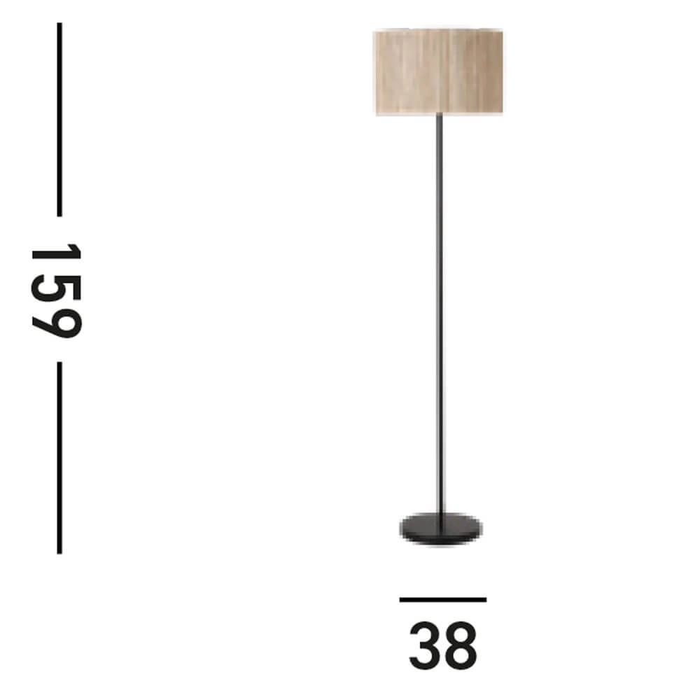 Skandinavische Stehleuchte Meadow Ø 38cm Searchlight 5053423273594