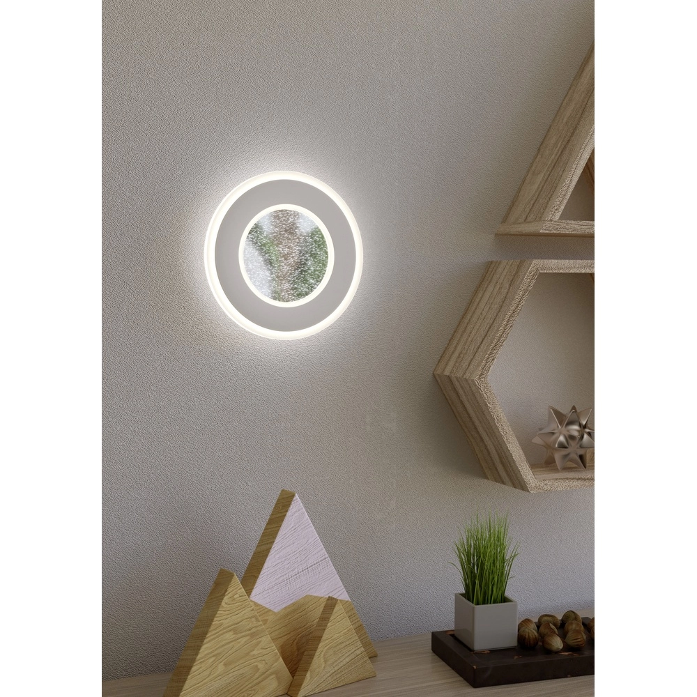 LED-Wandlampe Macchioni Ø 20cm – weiß Eglo 9008606316281