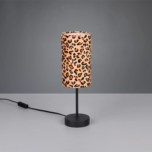 Tischlampe Pardina Leopardendruck Trio 4017807678321