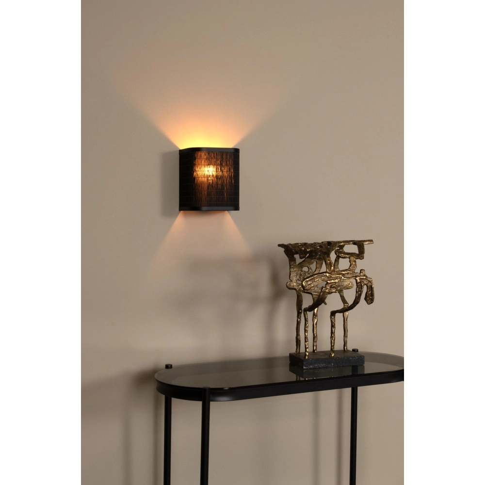 Wandlampe Tagalog Schwarz Lucide 5411212211613