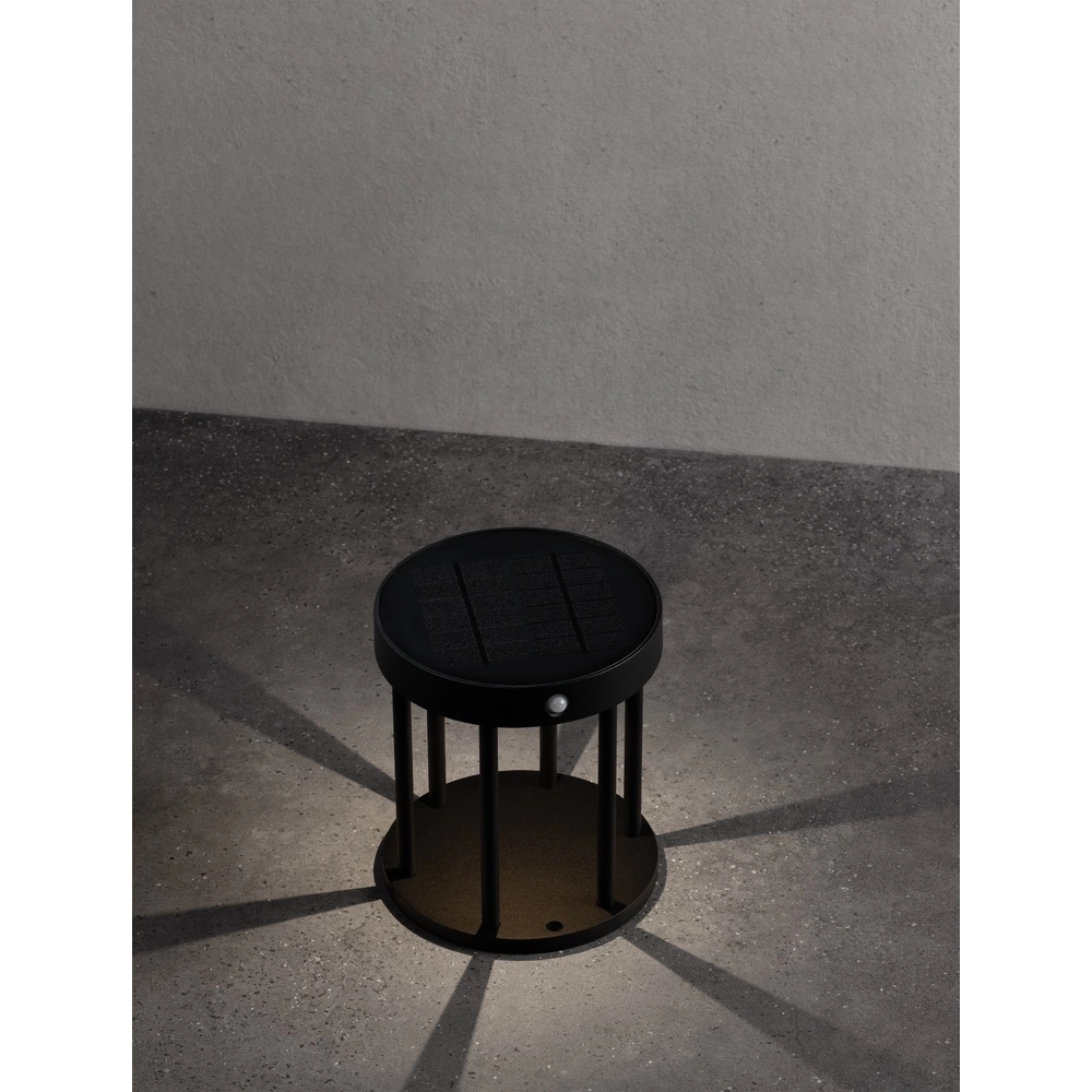 Solar-Gartenleuchte Aigo anthrazit 18cm Lyora 5212017449429