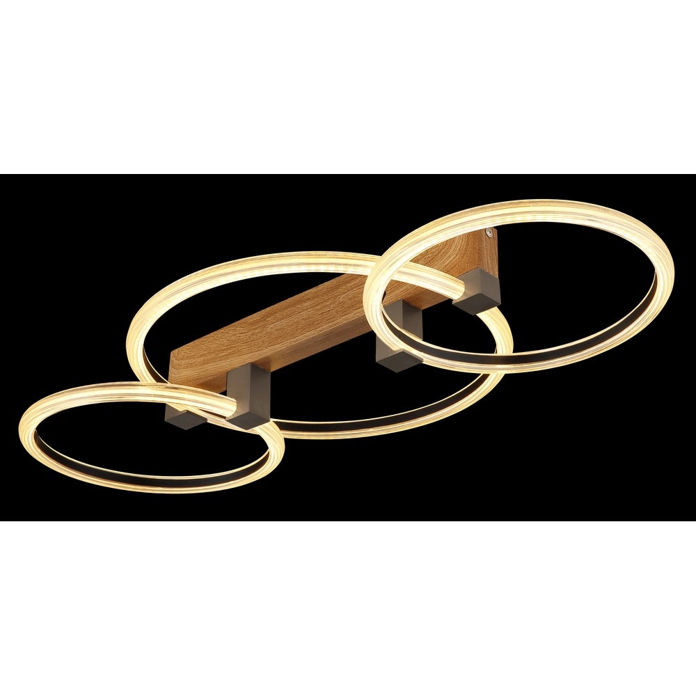 Holzdeckenlampe Fletcher Konstruktion Globo 9007371580293