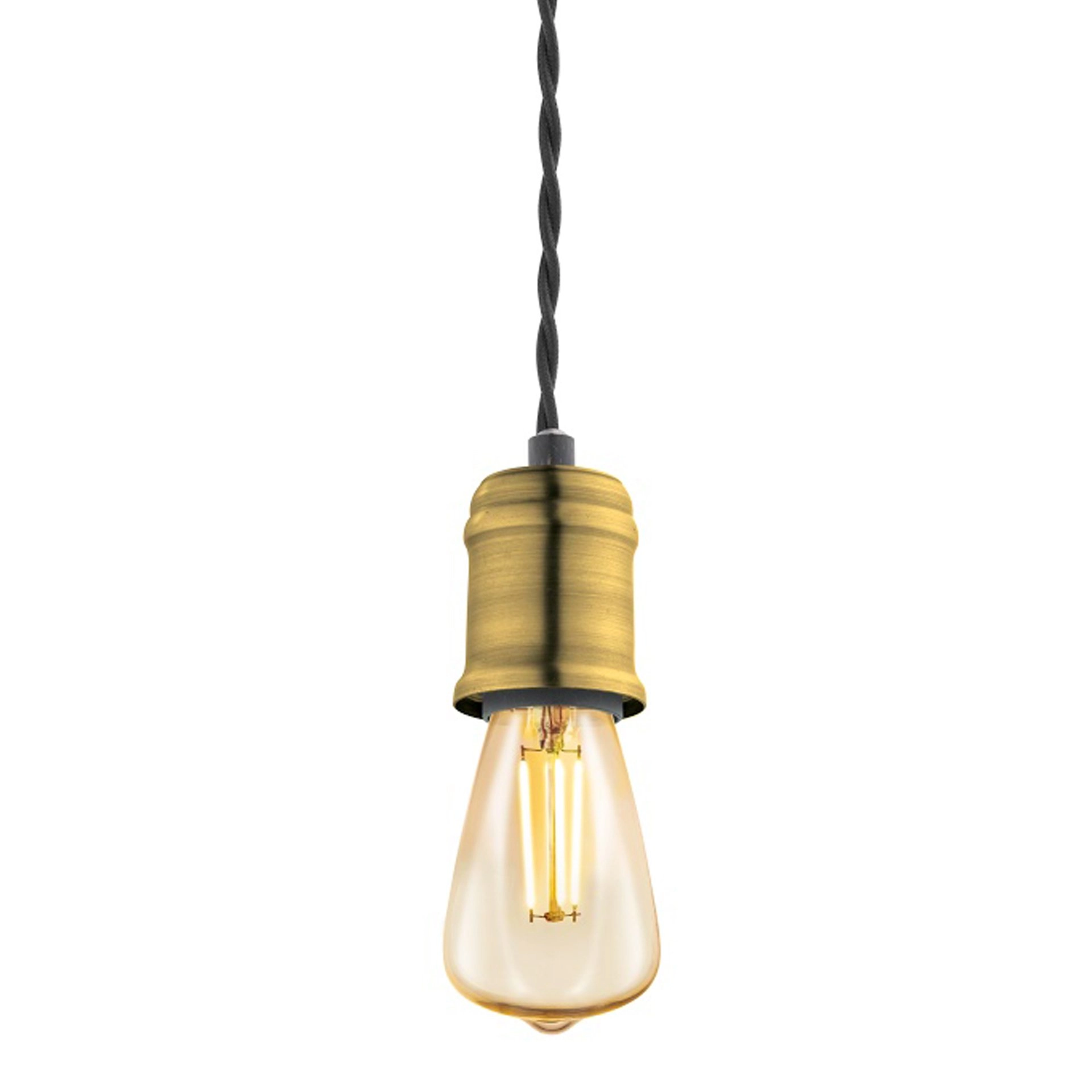 Pendelleuchte Yorth Pendel schwarz geflammtes gold Eglo 9002759325374