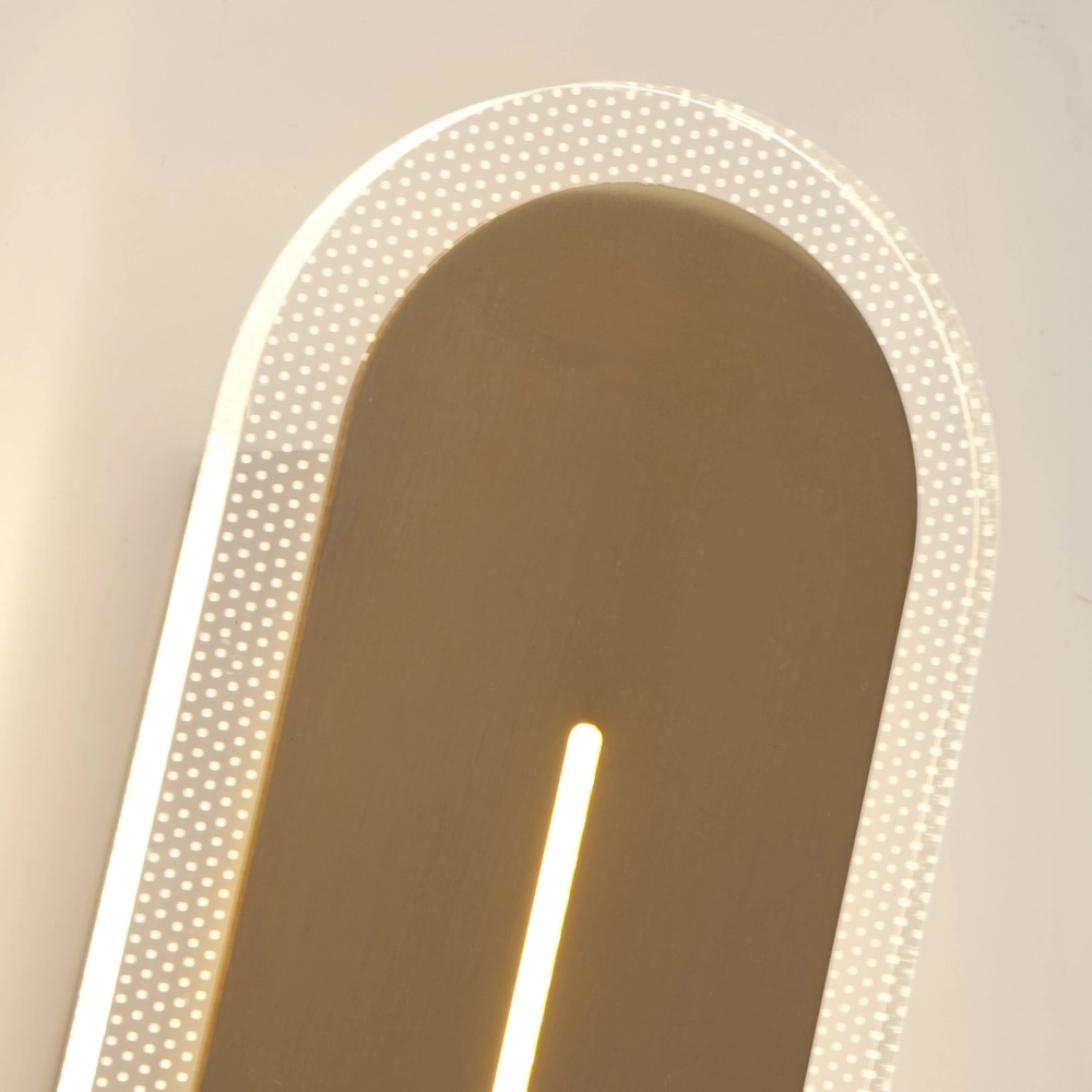 Goldene Wandleuchte Couper 59cm Searchlight 5053423302430