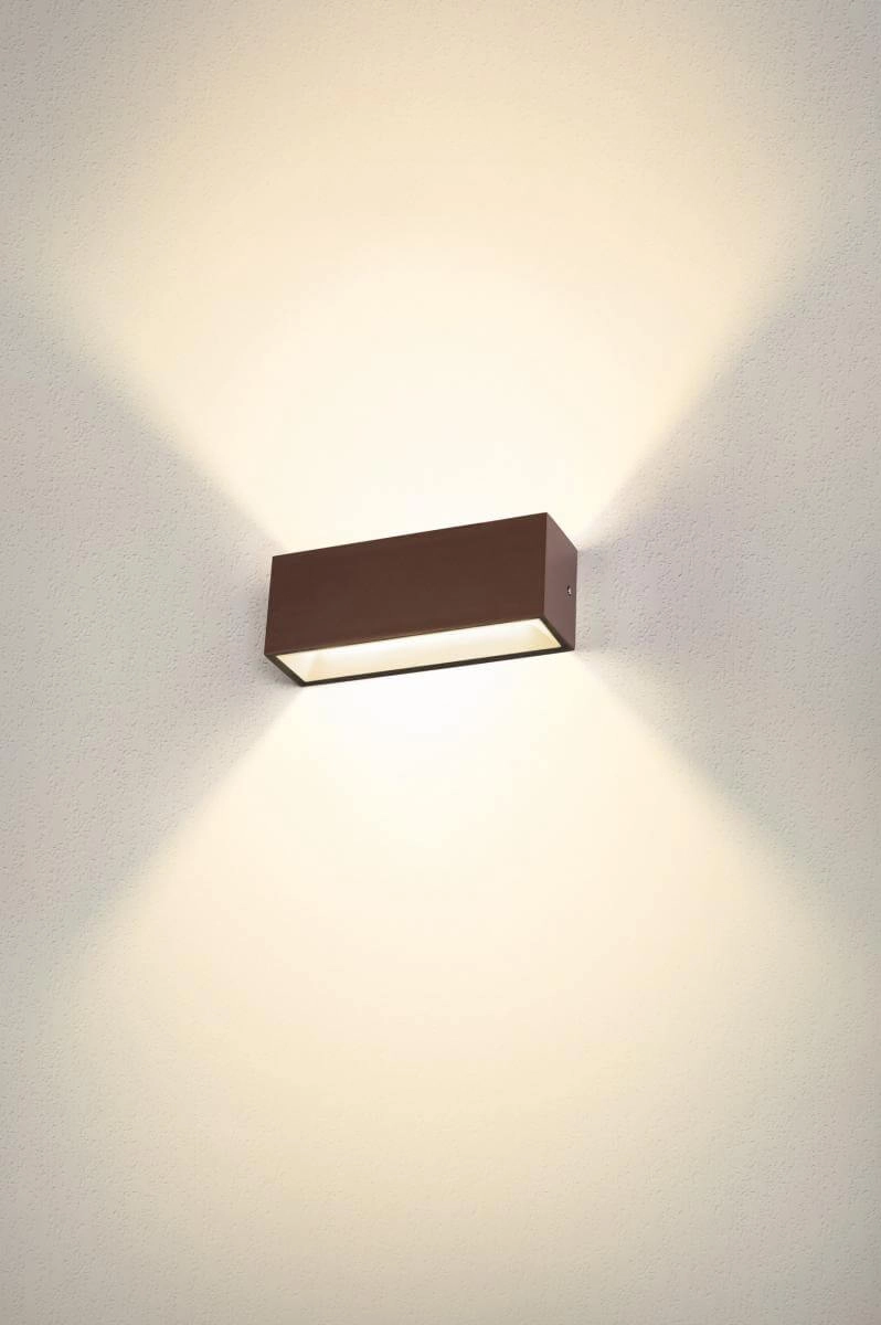 LED-Wandstrahler Sitra L Rost SLV 4024163252539