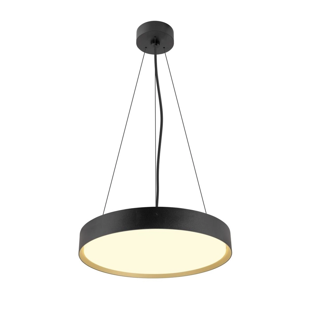 Deckenlampe Decona Ø 42cm schwarz mit gold - 3000K/4000K SLV 4024163302920