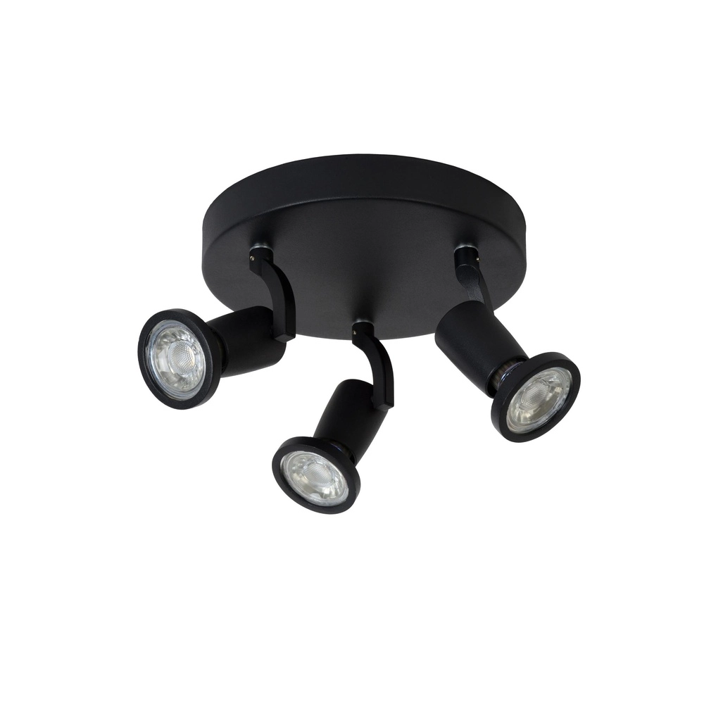Deckenlampe Jaster-Led 3-Licht Schwarz
