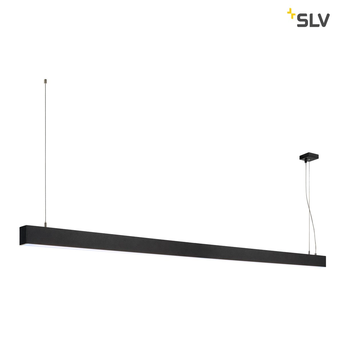 Büro Hängelampe Glenos 4000K 200cm schwarz