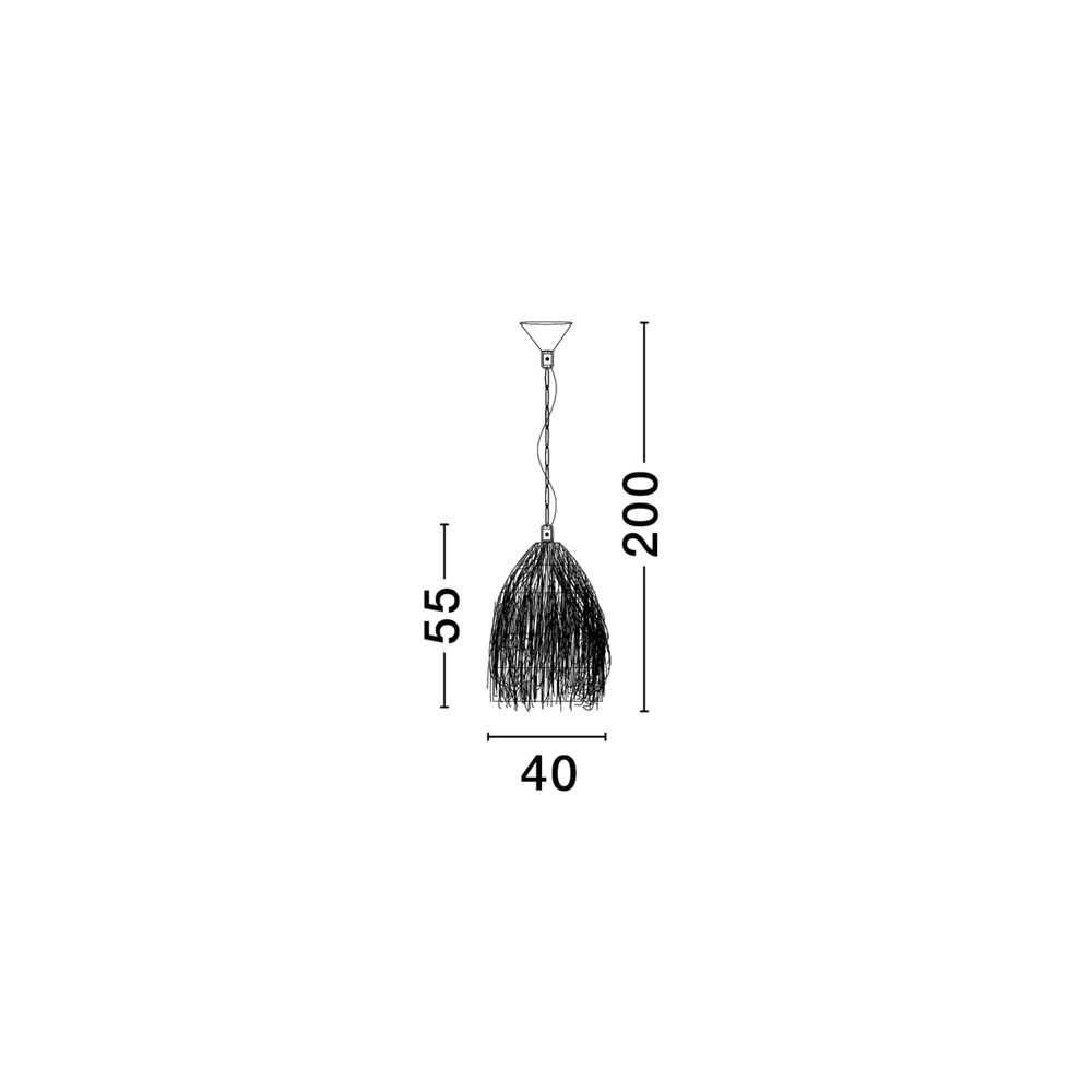 Natürliche Pendelleuchte Hay Ø 61cm Lyora 5212017452887