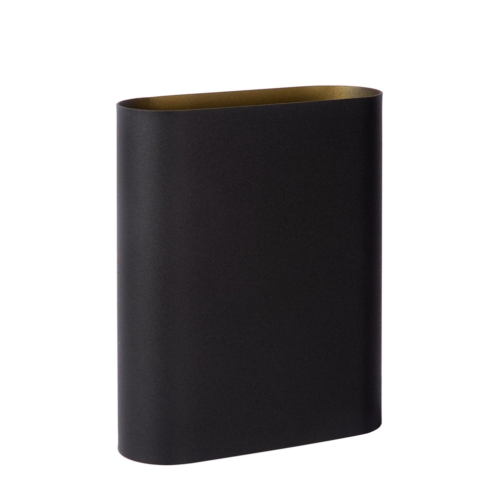 Design-Wandspot Ovalis Schwarz