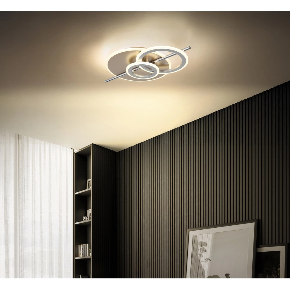 Design-Deckenlampe Norris Champagner Globo 9007371531820